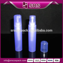 Plastic purple women perfume bottle, fashion plastic purple 12ml perfume atomizer bottle wholesale